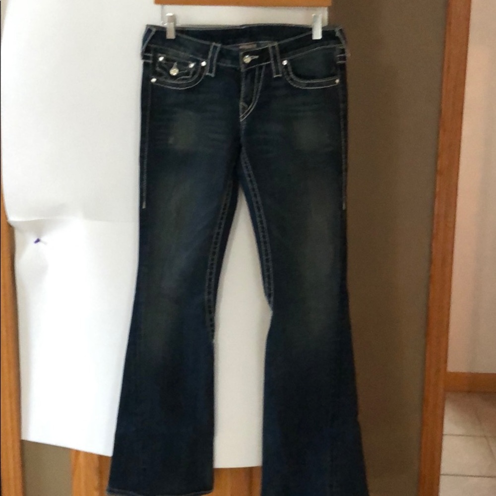 True religion medium wash jeans